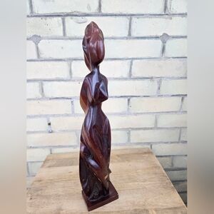 Wooden Goddess Statue
